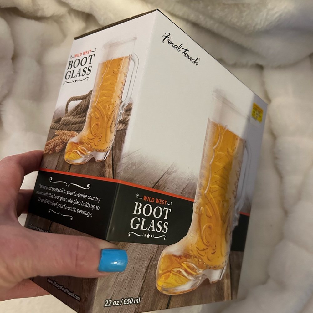 New in box Cowboy Boot mug
